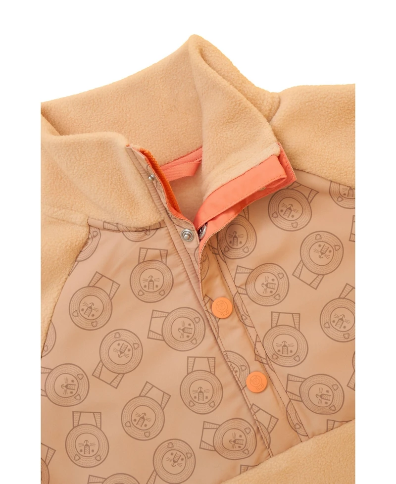 Roarsome Toddler Fleece Zip up mid Layer Fleece