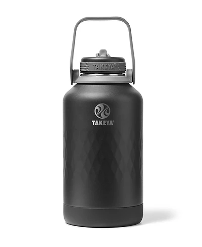 Takeya Sport 64 oz. Triple-Insulated Water Bottle with Straw Lid