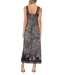 Vince Camuto Women's Thick Strap Sleeveless Maxi Dress