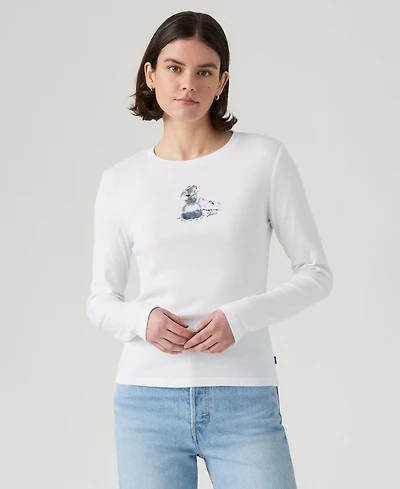Levi's Women's Graphic Essential Long Sleeve T-Shirt