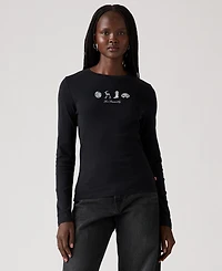 Levi's Women's Graphic Essential Long Sleeve T-Shirt