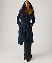 Levi's Women's Mob Wife Trucker Long Sleeve Jacket