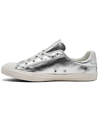 Converse Women's Chuck Taylor All Star Dainty Lucky Metallic Casual Sneakers from Finish Line
