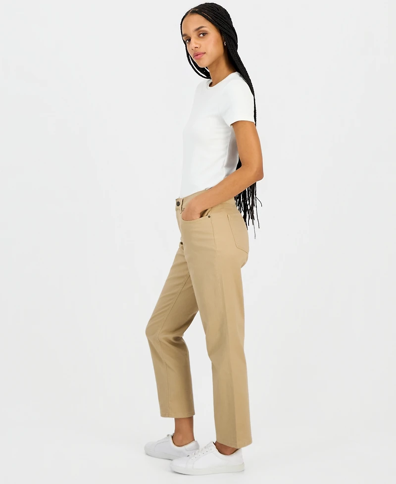 Women's Mid-Rise Bay Straight Jeans