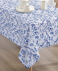 Laura Ashley Easy Care Pattern Tablecloth, 60" x 102"