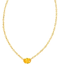 Kendra Scott 2-Piece Cubic Zirconia Cailin Pendant Necklace and Huggie Earrings Gift Set