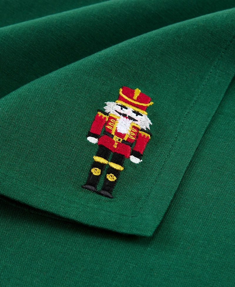 Elrene Holiday 4-Pc. Embroidered Napkin Set, 17" x