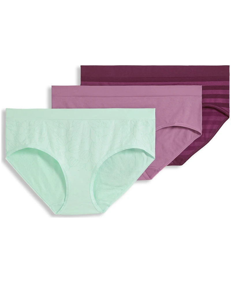Jockey Women's Seamfree Hipster 3-Pack Underwear 4391