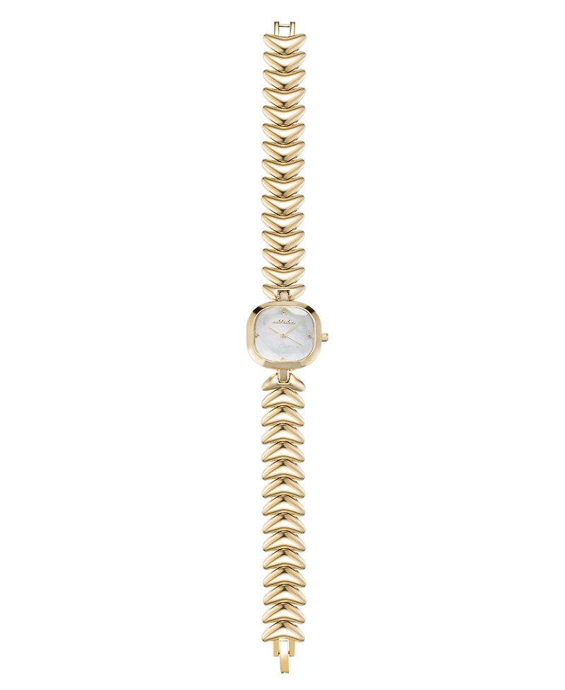 Ettika Metal Moderna Gold Plated Bracelet Watch, 80mm