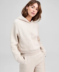 And Now This Women's Quilted Pullover Lounge Hoodie, Macy's Exclusive
