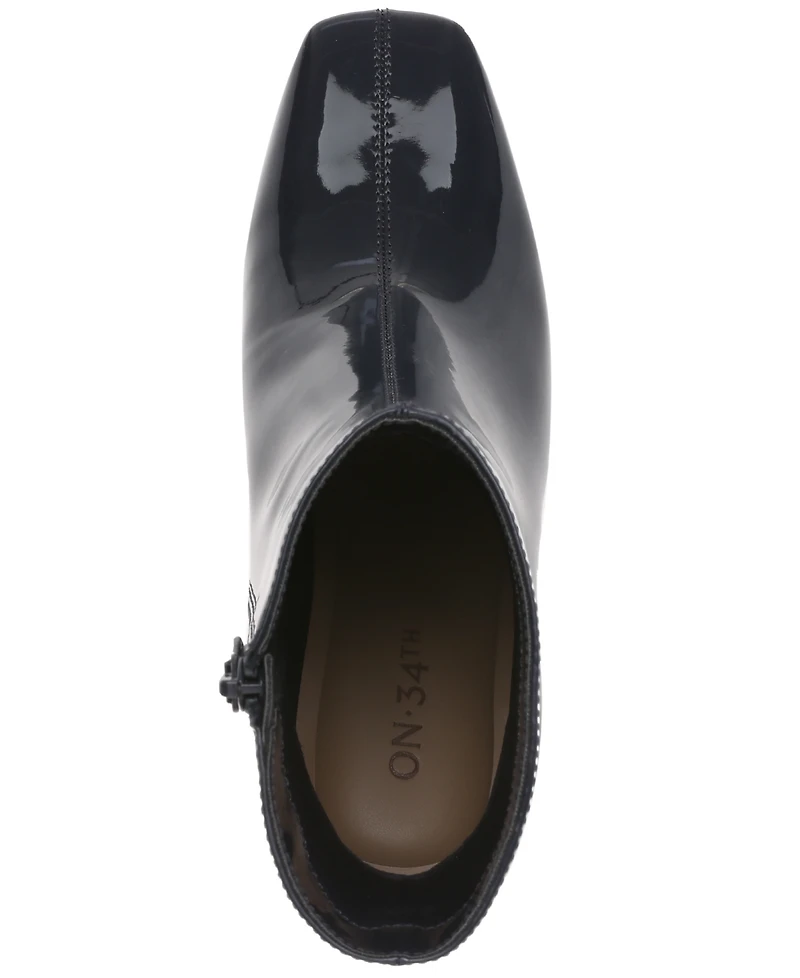 On 34th Margoe Square-Toe Booties, Created for Macy's