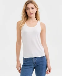 Jones New York Women's Scoop Neck Tank Top