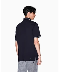 A|X Armani Exchange Men's Jersey With Collar Tipping Polo Shirt