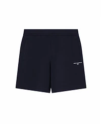A|X Armani Exchange Men's Drawstring Fleece Graphic Shorts