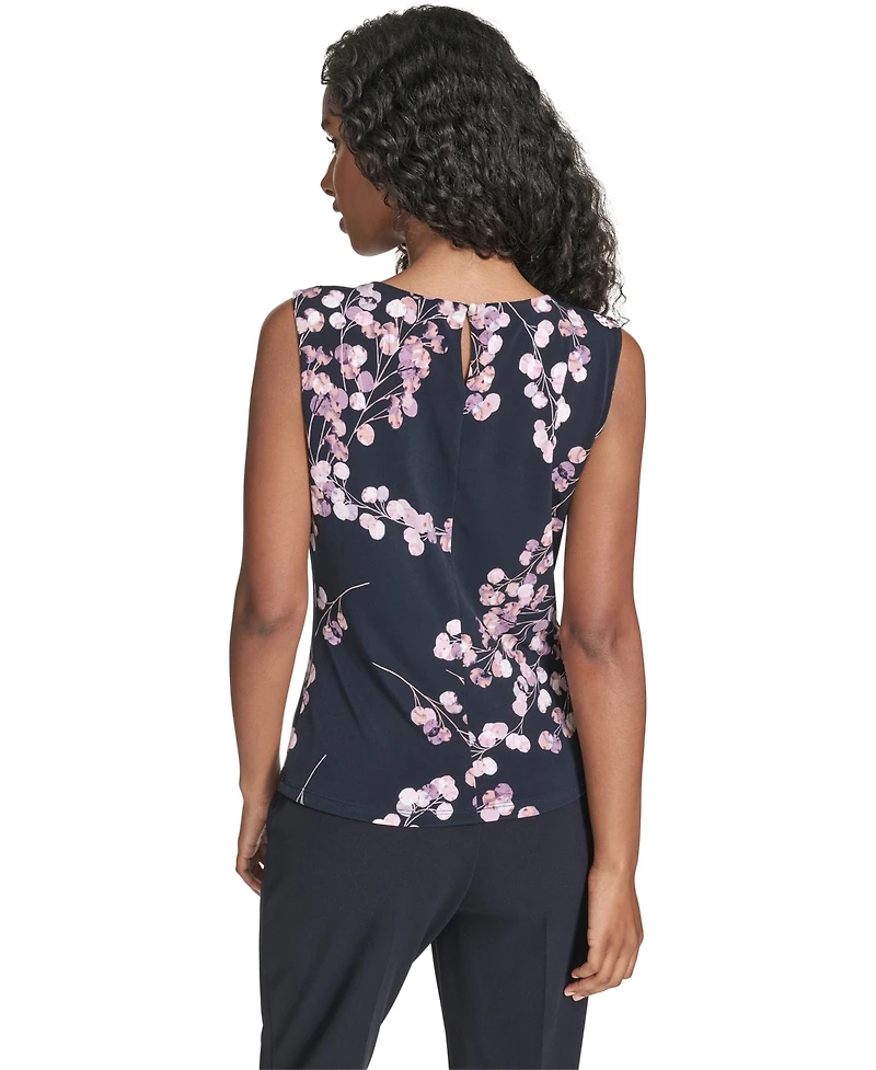 Calvin Klein Petite Printed Sleeveless Top