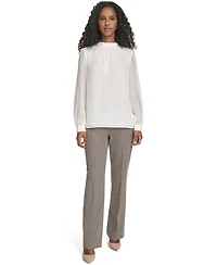 Calvin Klein Women's Textured Long Sleeve Top