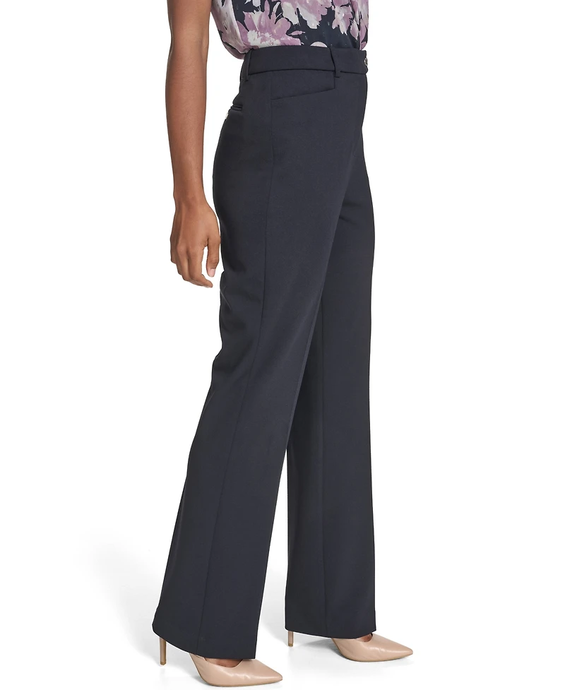 Calvin Klein Women's High-Waist Modern Fit Pants