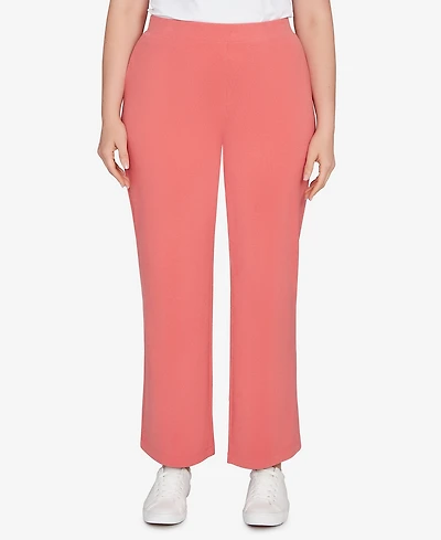 Ruby Rd. Plus Luxe Rib Knit Leisure Pants