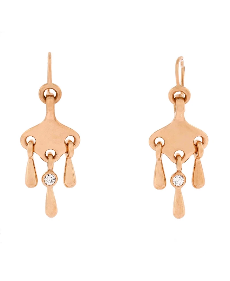 Pre-Owned HERMES Filet d'Or Earrings