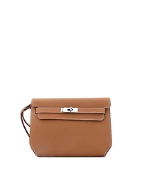 Pre-Owned Hermes 25 Kelly Depeches Pouch Togo