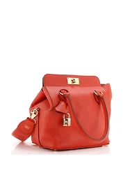 Pre-Owned Hermes 20 Toolbox Bag Evercolor