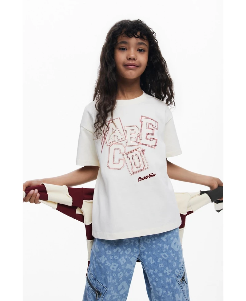 Desigual Girls Girls's Abc T-shirt