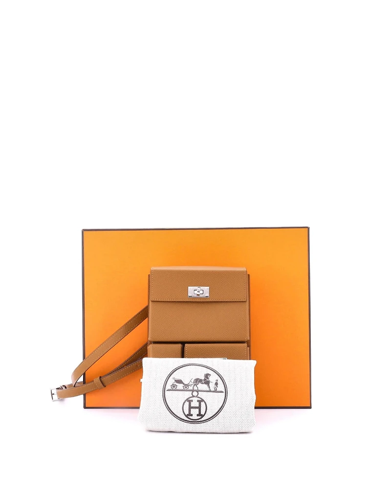 Pre-Owned HERMES Kelly Multi Pocket To Go Pouch Epsom