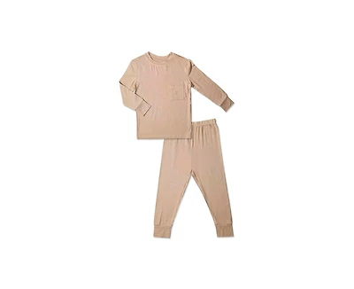 Everly Grey Baby Boys Emerson Fitted Long Sleeve Two-Piece Pajamas