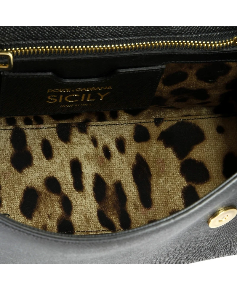 Pre-Owned Dolce & Gabbana Medium Miss Sicily Bag Leather