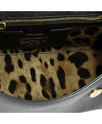 Pre-Owned Dolce & Gabbana Medium Miss Sicily Bag Leather