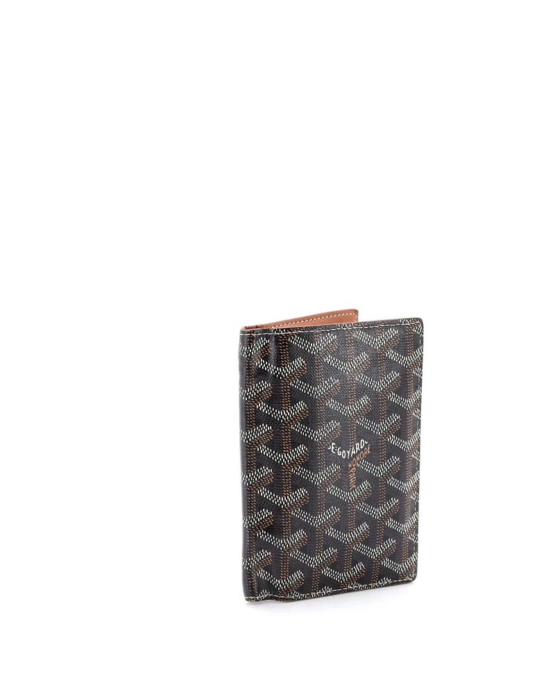 Pre-Owned Goyard Saint Marc Card Case Coated Canvas