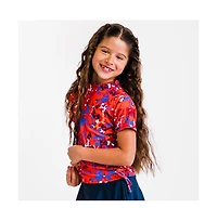 Calypsa Little Girls Surfer Swim Top