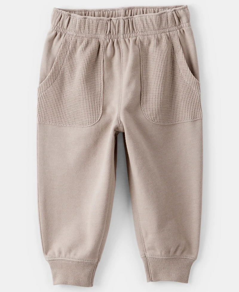 Carter's Baby Boys 2-Piece Long-Sleeve Top and Joggers Set
