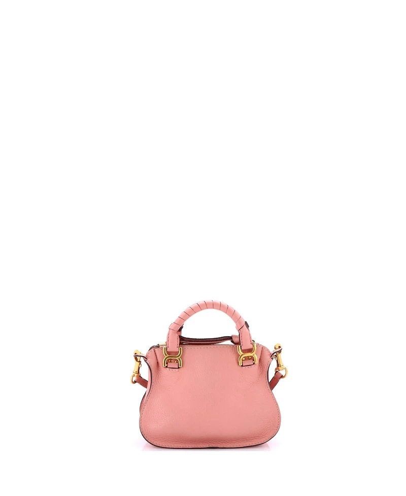 Pre-Owned Chloe Baby Marcie Satchel Leather