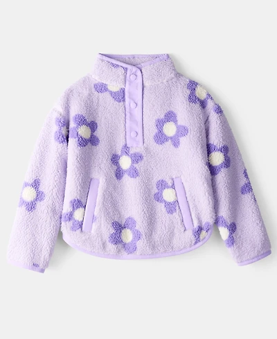 Carter's Girls Toddler 2T-5T Floral Pullover Sweatshirt