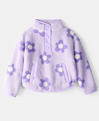 Carter's Girls Toddler 2T-5T Floral Pullover Sweatshirt