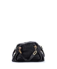 Pre-Owned Chloe Medium Paraty Top Handle Bag Leather