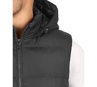 Spire By Galaxy Men's Heavyweight Hooded Puffer Vest