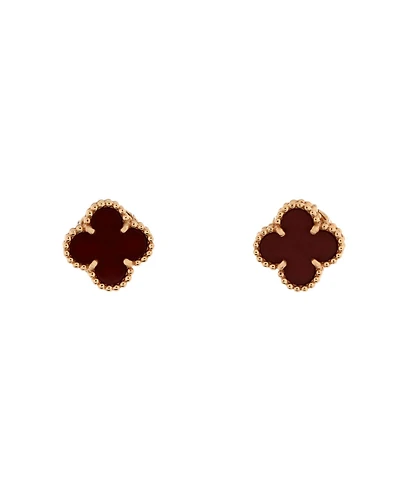 Pre-Owned Van Cleef & Arpels Sweet Alhambra Stud Earrings