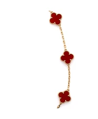 Pre-Owned Van Cleef & Arpels Vintage Alhambra 10 Motifs Necklace