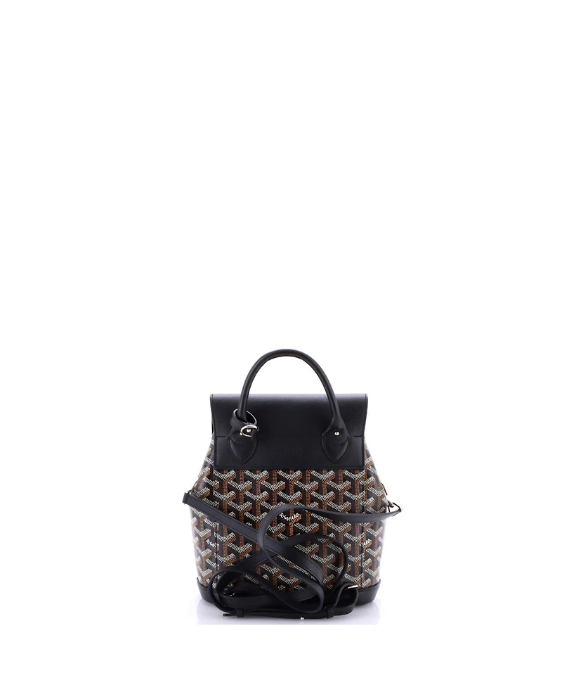 Pre-Owned Goyard Mini Alpin Backpack Coated Canvas