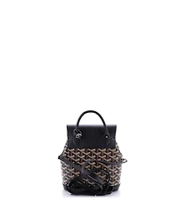 Pre-Owned Goyard Mini Alpin Backpack Coated Canvas