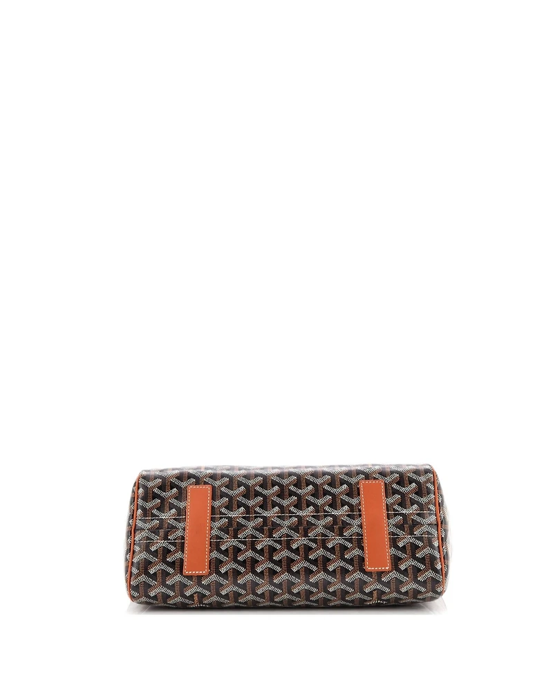 Pre-Owned Goyard Pm Rouette Bag Coated Canvas