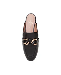 Linea Paolo Alicia | Belted Mule with Resin Chain