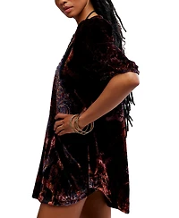 Free People Women's Maye Printed Crewneck Tunic Top