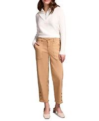 Tribal Women's Stretch Twill Barrel Leg Ankle Pants