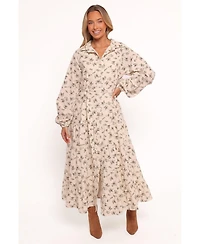 Petal and Pup Women's Lincoln Long Sleeve Maxi Dress