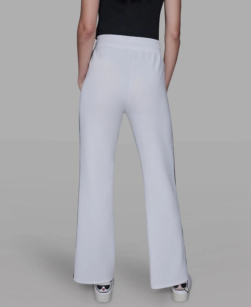 Karl Lagerfeld Paris Women's Logo Detail Joggers