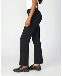 Cable & Gauge Women's Kick Flare Sculpting Ponte Pant