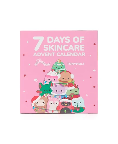 Tonymoly 7-Pc. Squishmallows 2025 Holiday Advent Calendar Set